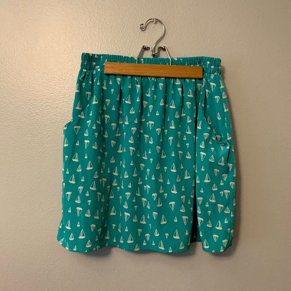 Francesca's Collections Sailboat Skirt